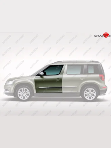 Левая дверь передняя VAG Skoda Yeti (2009-2013)
