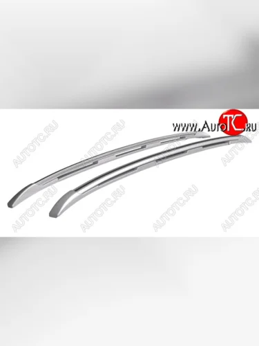 Рейлинги крыши АПС (Серебристые, без поперечин) Haval F7 (2018-2024)  дорестайлинг, рестайлинг