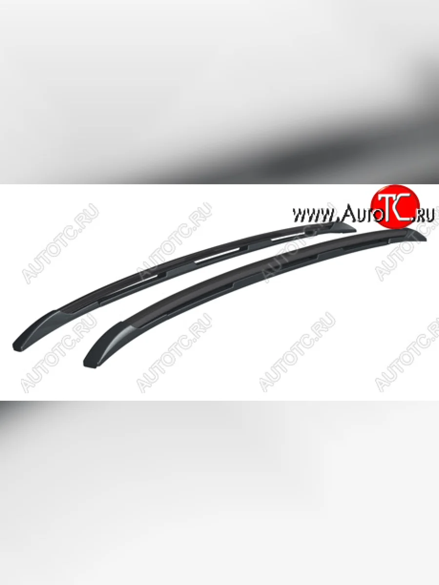 Рейлинги крыши АПС  Haval F7 (2018-2024) (Черные, без поперечин)  в Самаре Самарской области