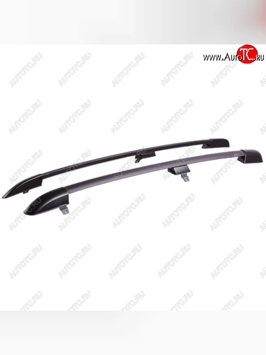 Рейлинги крыши АПС Chevrolet Niva 2123 рестайлинг (2009-2020) (Черные, без поперечин)  в Самаре Самарской области