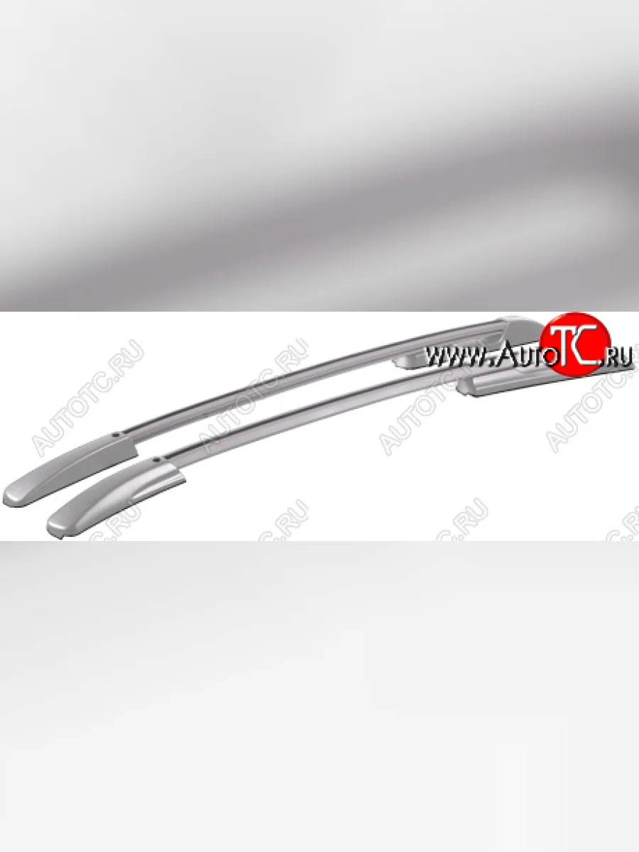 Рейлинги крыши АПС  Mazda CX-5 (2016-2025) KF (Серебристые без поперечин )  в Самаре Самарской области