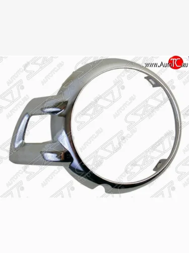 Правая декоративная облицовка противотуманной фары SAT (Цвет: хром) Mitsubishi ASX дорестайлинг (2010-2012)