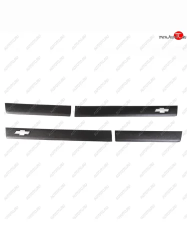 Накладки дверей Автостайл™ Chevrolet Lanos  T100 (2002-2017) седан