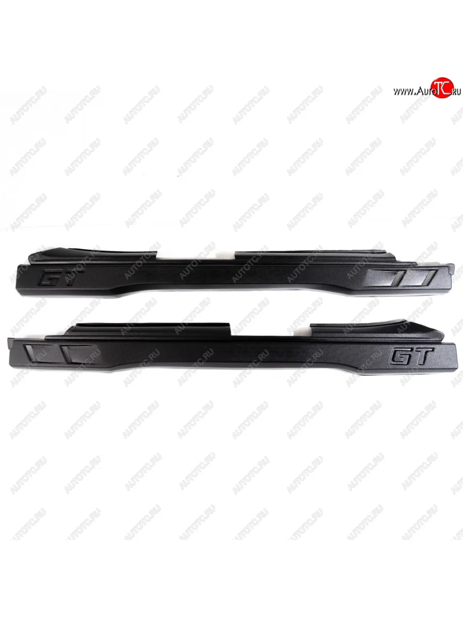 Пороги накладки Автостайл “GT” Лада ВАЗ 2110 седан (1995-2007) (Поверхность шагрень)  в Перми Пермском крае
