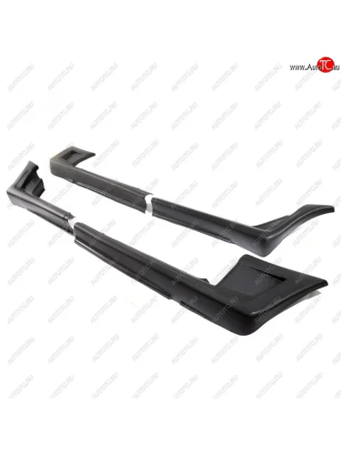 Пороги накладки (4 части) Автостайл (Поверхность шагрень) ГАЗ 24  Волга - 31105  Волга