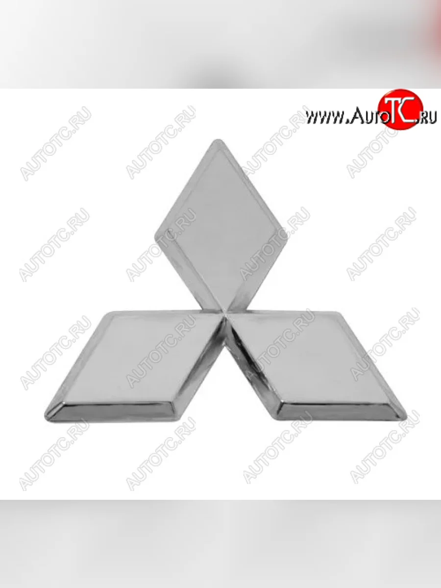 Эмблема в решетку переднего бампера MN117248 Mitsubishi L200 3 K74T рестайлинг (2005-2006)  в Керчи Республика Крым