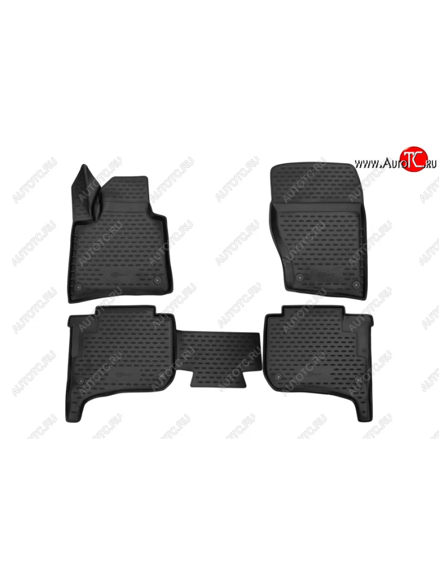 Комплект 3D ковриков салона на Format (повышенная износостойкость). BMW 3 серия F30 седан дорестайлинг (2012-2015)  с доставкой в г. Керчь