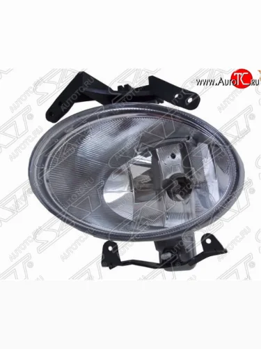 Левая противотуманная фара SAT Hyundai Santa Fe CM дорестайлинг (2006-2009)