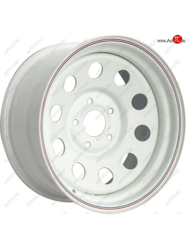 Штампованый диск OFF-ROAD Wheels (усиленный, круг) 8.0x15 (Цвет: белый) 