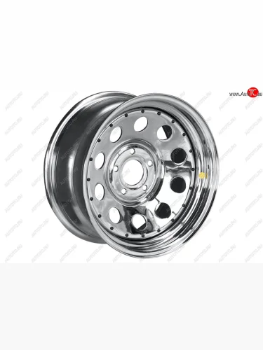 Штампованый диск OFF-ROAD Wheels (усиленный, круг) 8.0x17 (Цвет: хром) 