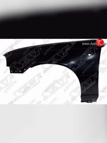 Левое крыло переднее SAT (с отв. под повторитель, пр-во Тайвань) Daewoo Nexia дорестайлинг (1995-2008)