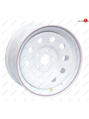Штампованый диск OFF-ROAD Wheels (усиленный, круг) 7.0x16 (Цвет: белый) 