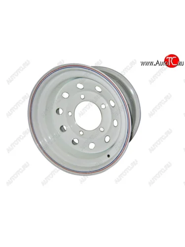 Штампованый диск OFF-ROAD Wheels (усиленный, круг) 7.0x15 (Цвет: белый) 