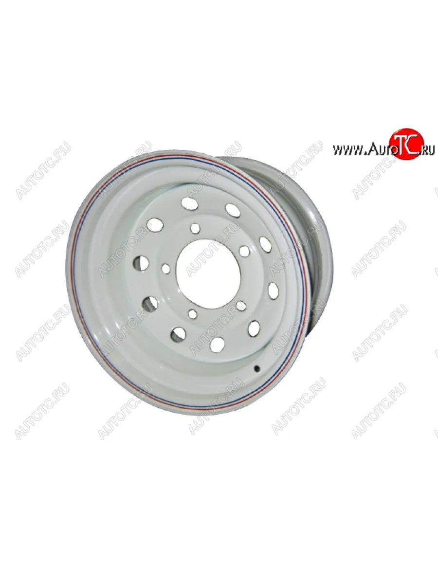 Штампованый диск OFF-ROAD Wheels (усиленный, круг) 7.0x15 Suzuki Jimny JB23/JB43 2-ой рестайлинг (2012-2018) 5x139.7xDIA105.0xET25.0 (Цвет: белый)