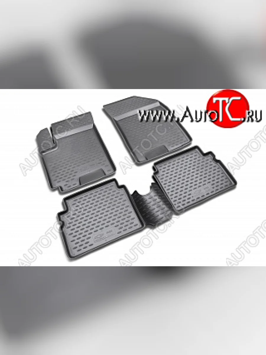 Комплект ковриков салона Element Chevrolet Aveo T200 хэтчбек 5 дв (2002-2008)  с доставкой в г. Керчь