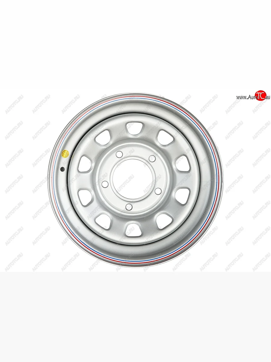 Штампованый диск OFF-ROAD Wheels (усиленный) 7.0x15   (Цвет: серебристый)  в Самаре Самарской области