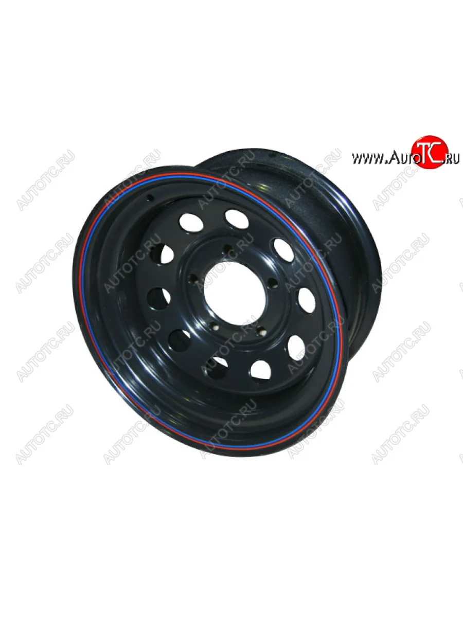 Штампованый диск OFF-ROAD Wheels (усиленный, круг) 7.0x15   (Цвет: черный)  в Самаре Самарской области