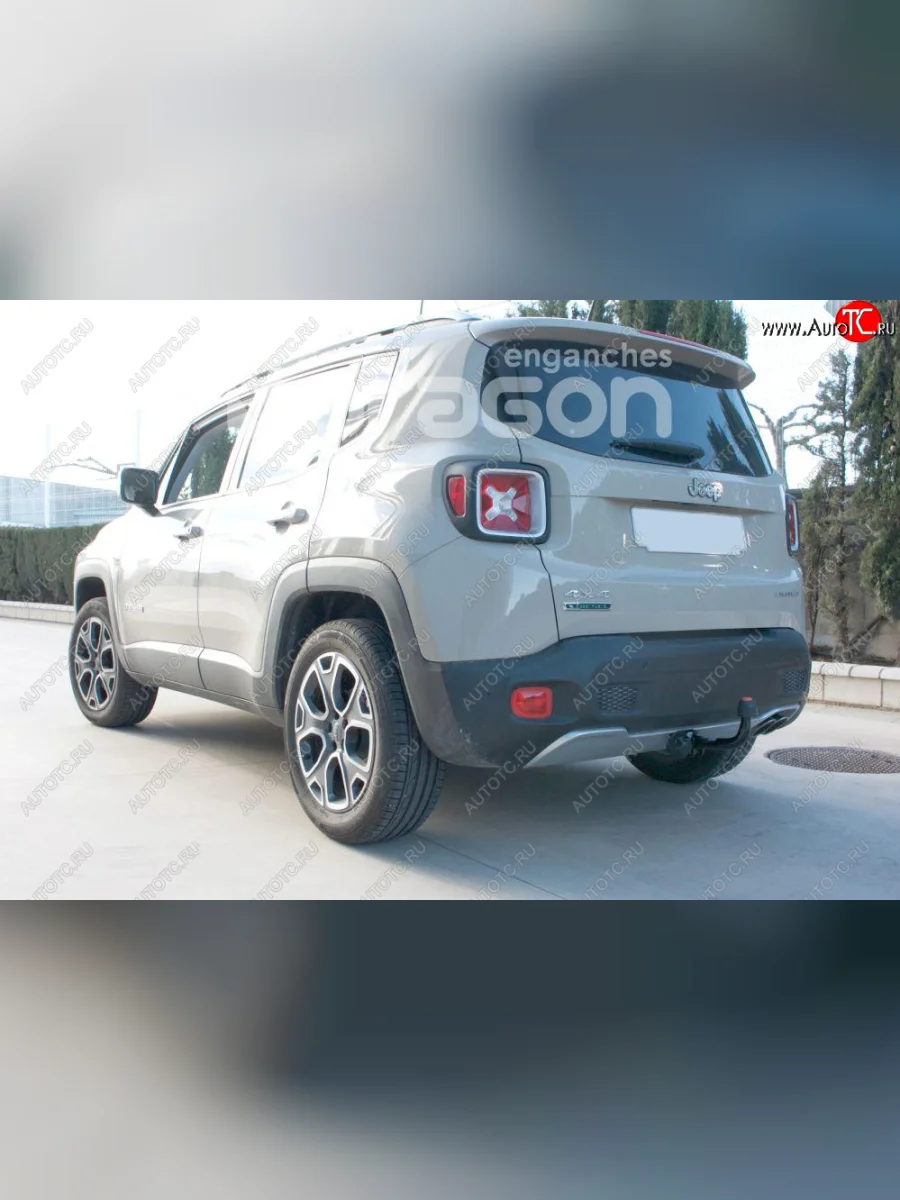 Фаркоп Aragon. (шар A) Fiat 500X 334 дорестайлинг (2014-2018)  с доставкой в г. Керчь