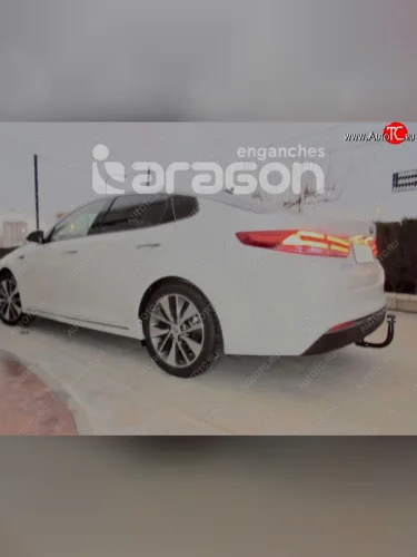 Фаркоп Aragon.(шар V) KIA Optima 4 JF дорестайлинг седан (2016-2018)