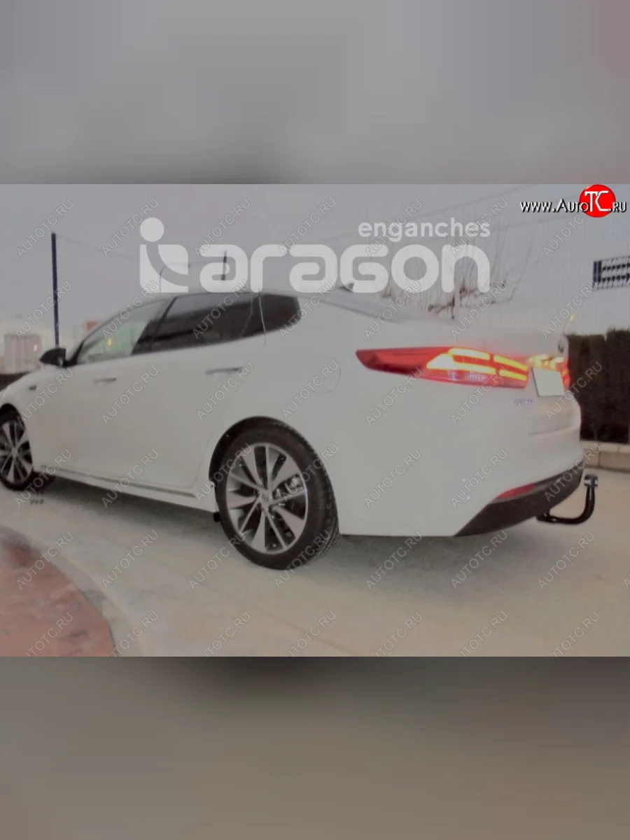 Фаркоп Aragon.(шар V) KIA Optima JF седан рестайлинг (2018-2020)  в Керчи Республика Крым