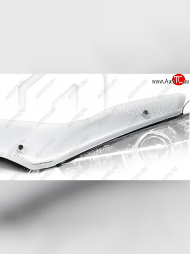 Дефлектор капота на CA-Plastic (Шелкография серебро) KIA Rio X рестайлинг (2020-2025)