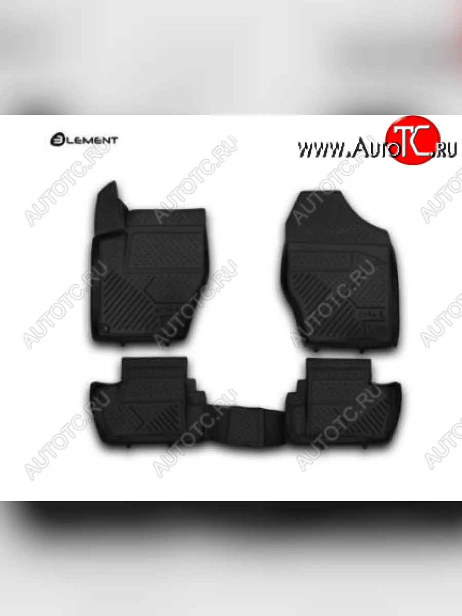 Комплект ковриков салона Eurorepare Element CITROEN C4 B7 хэтчбэк 5 дв. (2011-2018)  с доставкой в г. Керчь