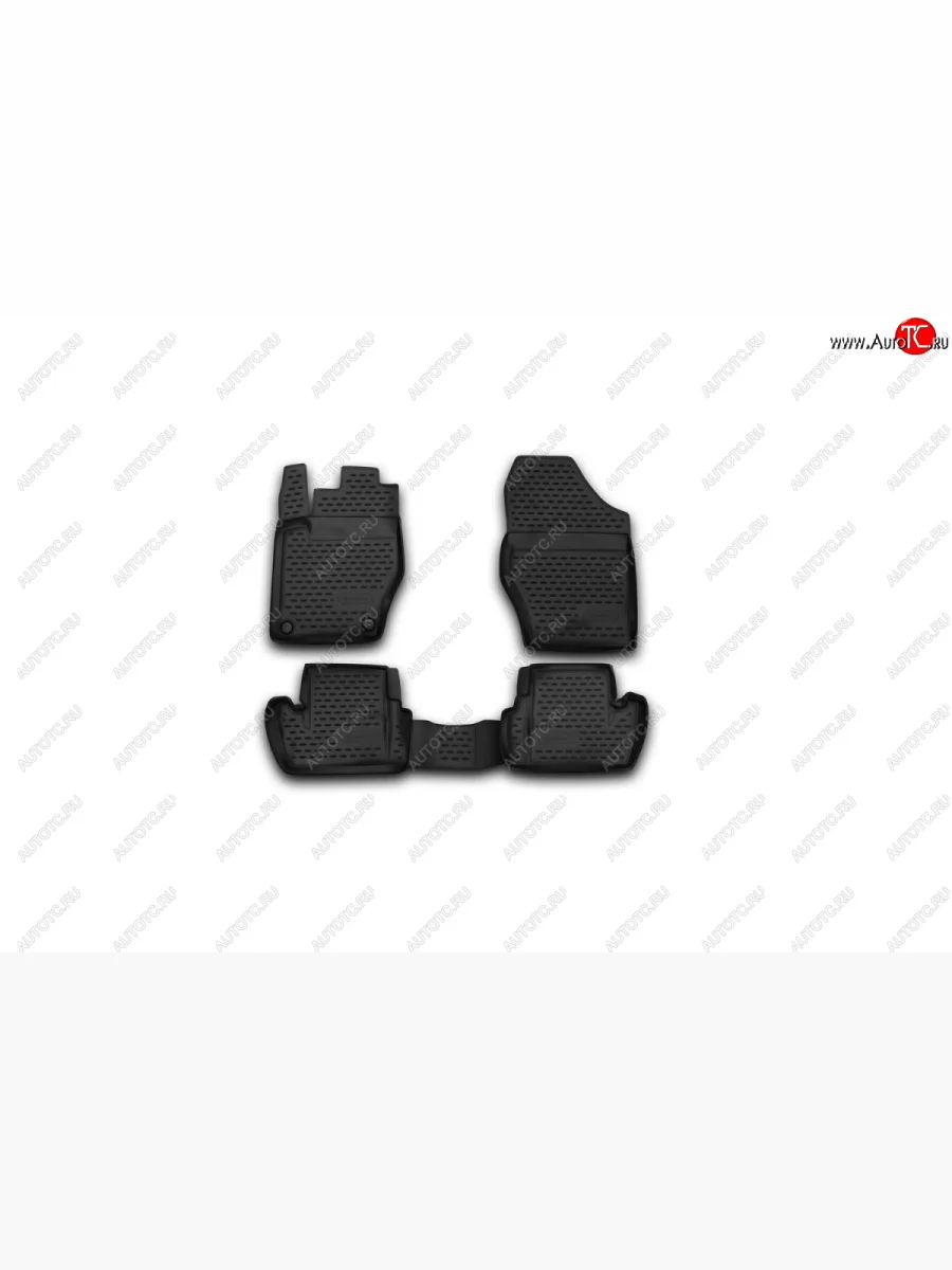 Комплект ковриков салона Element CITROEN DS4 PF1 дорестайлинг,хэтчбэк 5дв. (2010-2015)  с доставкой в г. Керчь