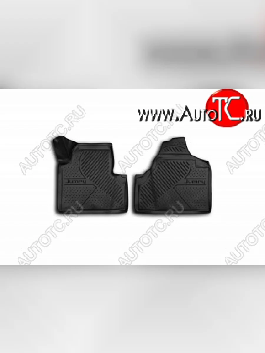 Комплект ковриков салона Element (передние) CITROEN Jumpy рестайлинг (2013-2017)  с доставкой в г. Керчь