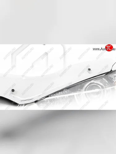 Дефлектор капота CA-Plastic (Шелкография белая) Лада ВАЗ Нива Трэвел (212300-80) (2021-2025)