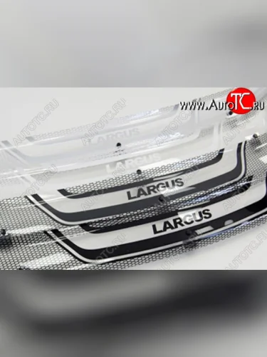 Дефлектор капота CA-Plastic (Серия Art черная) Лада ВАЗ Нива Трэвел (212300-80) (2021-2025)