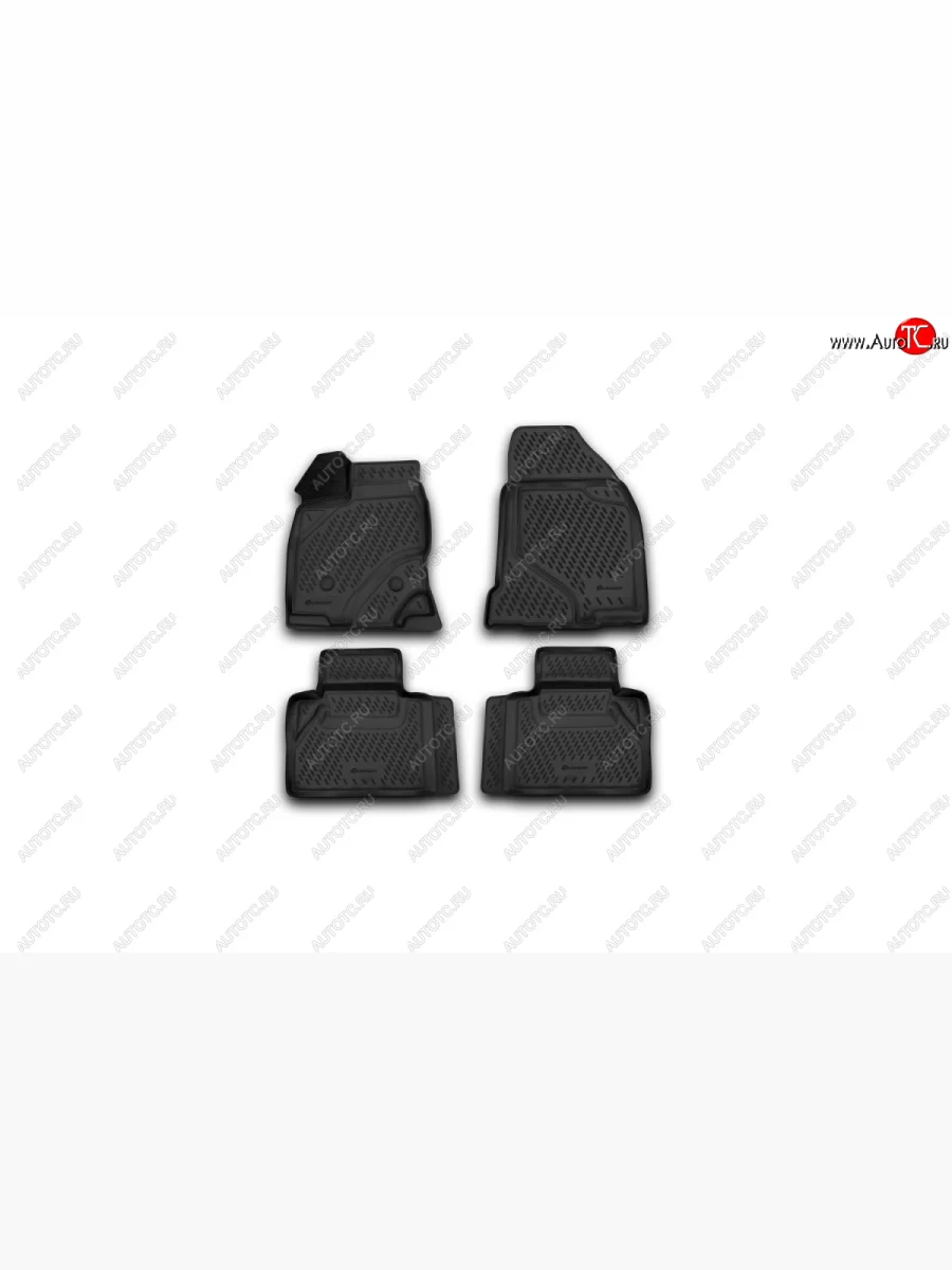 Комплект ковриков салона Element (полиуретан) Ford Edge U387 рестайлинг (2011-2015)  в Самаре Самарской области