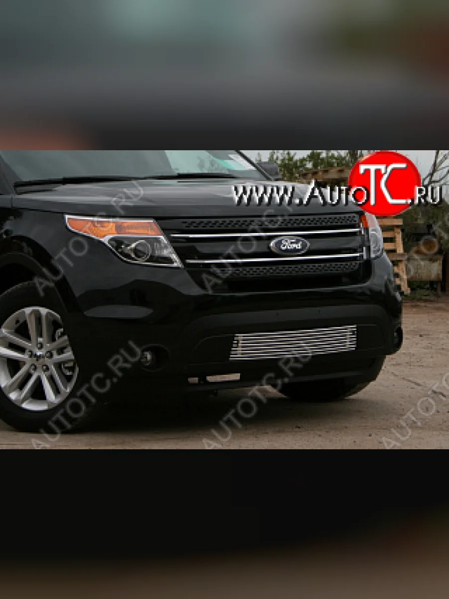 Декоративный элемент воздухозаборника Souz96 Ford Explorer U502 дорестайлинг (2010-2016)  в Перми Пермском крае