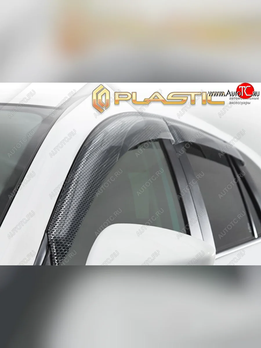 Дефлектора окон CA-Plastic Лада ВАЗ Нива Трэвел (212300-80) (2021-2025) (Серия Art графит, Без хром молдинга)  в Керчи Республика Крым