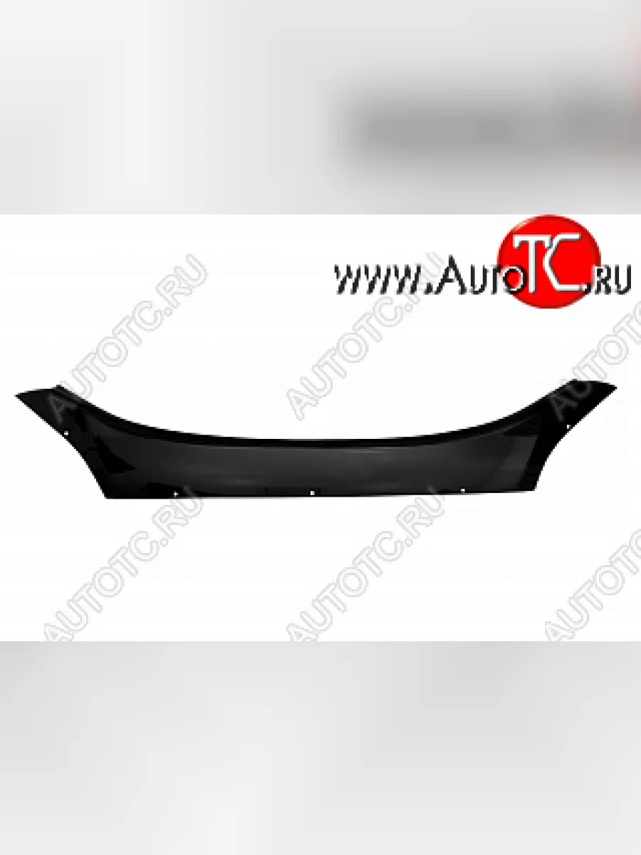 Дефлектор капота REIN без лого (ЕВРО крепеж) Ford Focus 2 хэтчбэк 3 дв. дорестайлинг (2004-2007)  с доставкой в г. Керчь