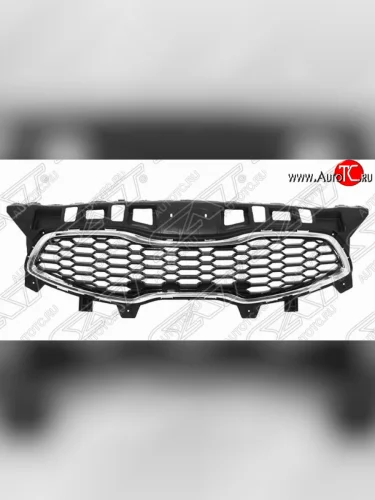 Решетка радиватора SAT (Ячейка РОМБ) KIA Ceed 2 JD дорестайлинг, хэтчбэк (2012-2015)