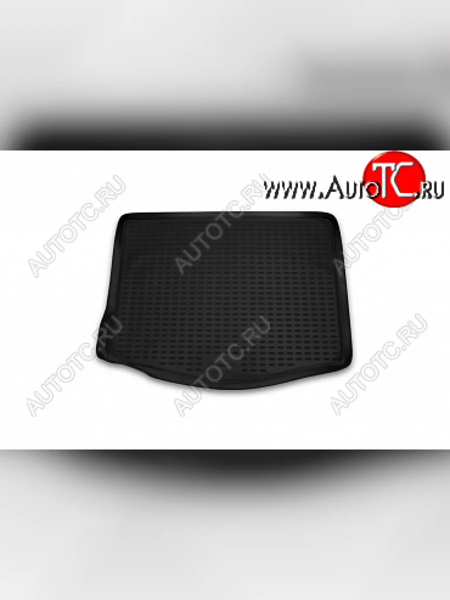 Коврик багажника Element (полиуретан) Ford Focus 2 хэтчбэк 3 дв. дорестайлинг (2004-2007)  с доставкой в г. Керчь