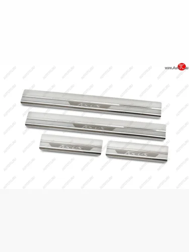 Накладки на внутренние пороги салона с рисунком Souz96 Ford Focus  3 (2011-2015) седан дорестайлинг