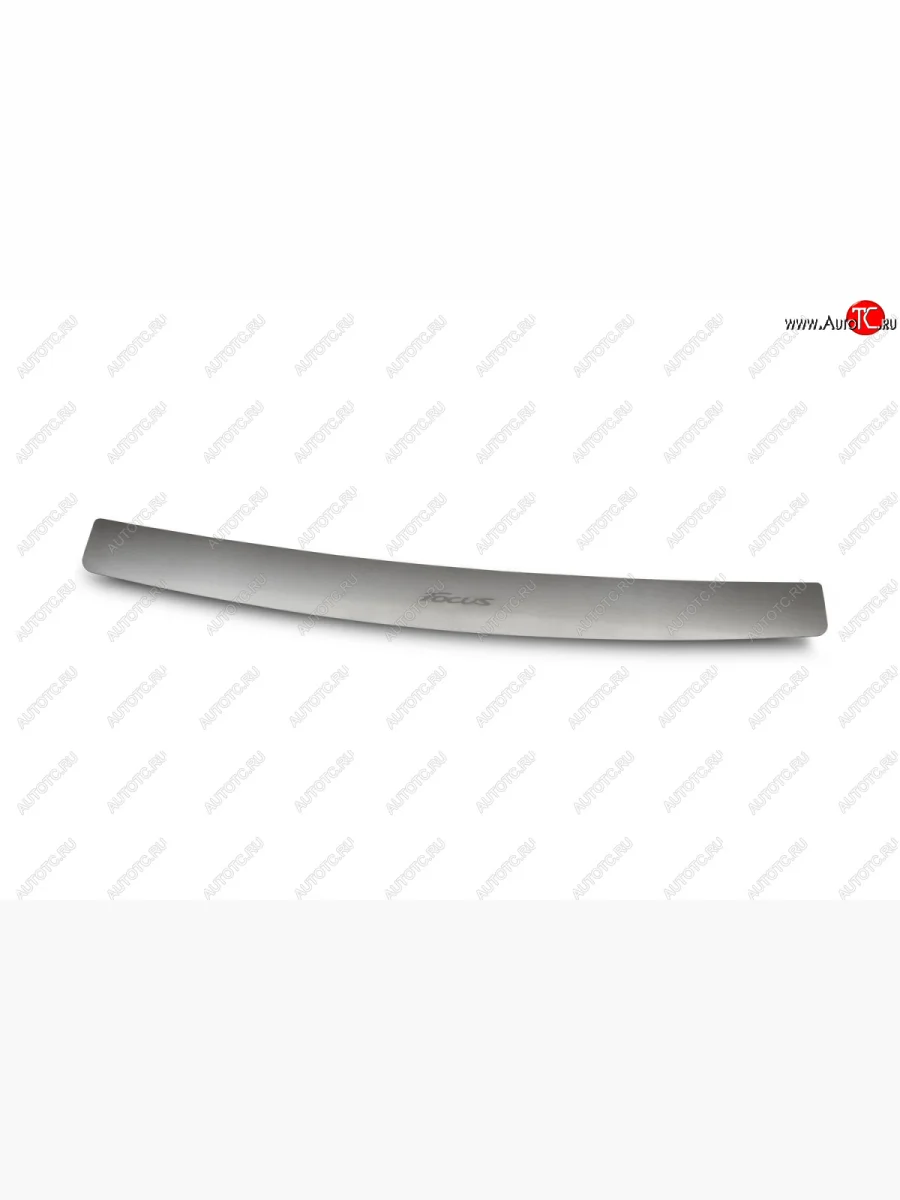 Накладка защитная на задний бампер с рисунком Souz96 Ford Focus 3 хэтчбэк дорестайлинг (2010-2015)  в Перми Пермском крае