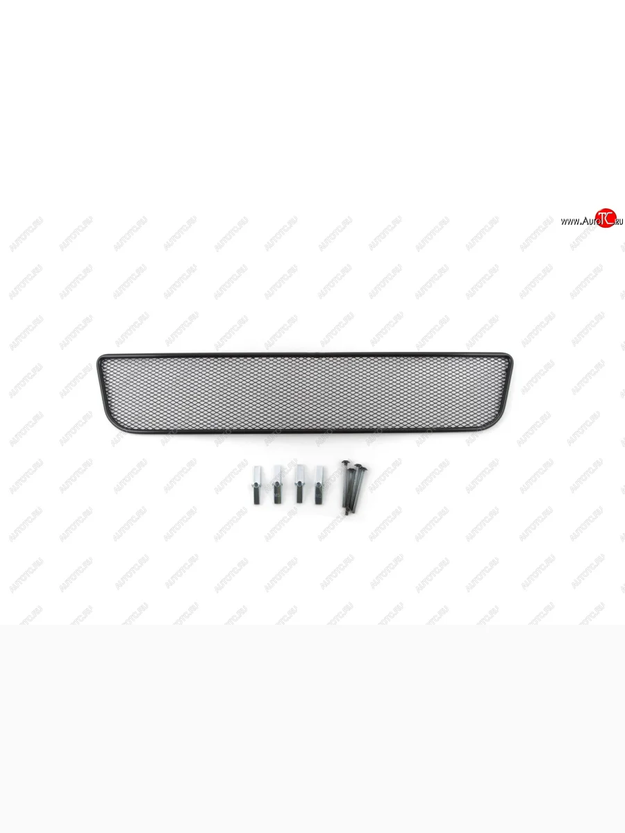 Сетка в бампер внутренняя Arbori 10 мм Ford Focus 3 хэтчбэк дорестайлинг (2010-2015) (Черная)  с доставкой в г. Керчь