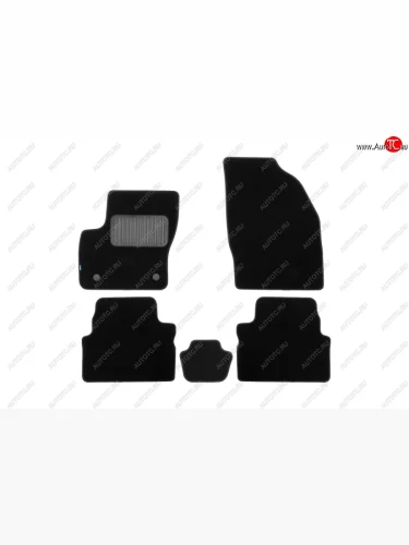 Текстильные коврики салона Klever Premium АКПП Ford Kuga  1 (2008-2013)