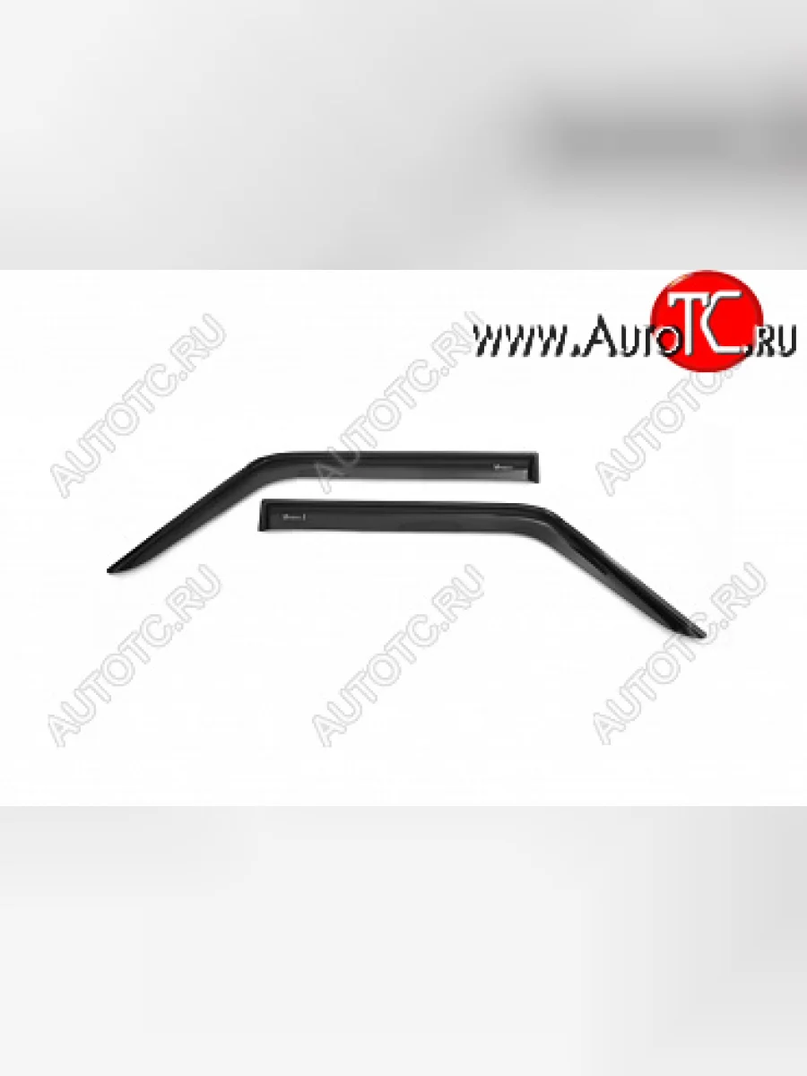 Дефлекторы окон Vinguru 2шт Ford Transit цельнометаллический фургон (2014-2022)  в Самаре Самарской области