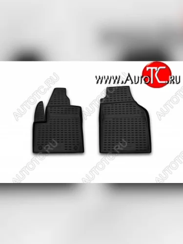 Комплект ковриков салона Element (полиуретан) 2шт Ford Transit Connect (2010-2013)