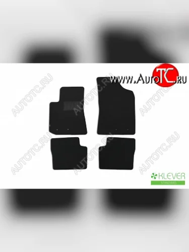 Текстильные коврики салона Klever Standart Geely Emgrand EC7 (2016-2018) седан 1-ый рестайлинг