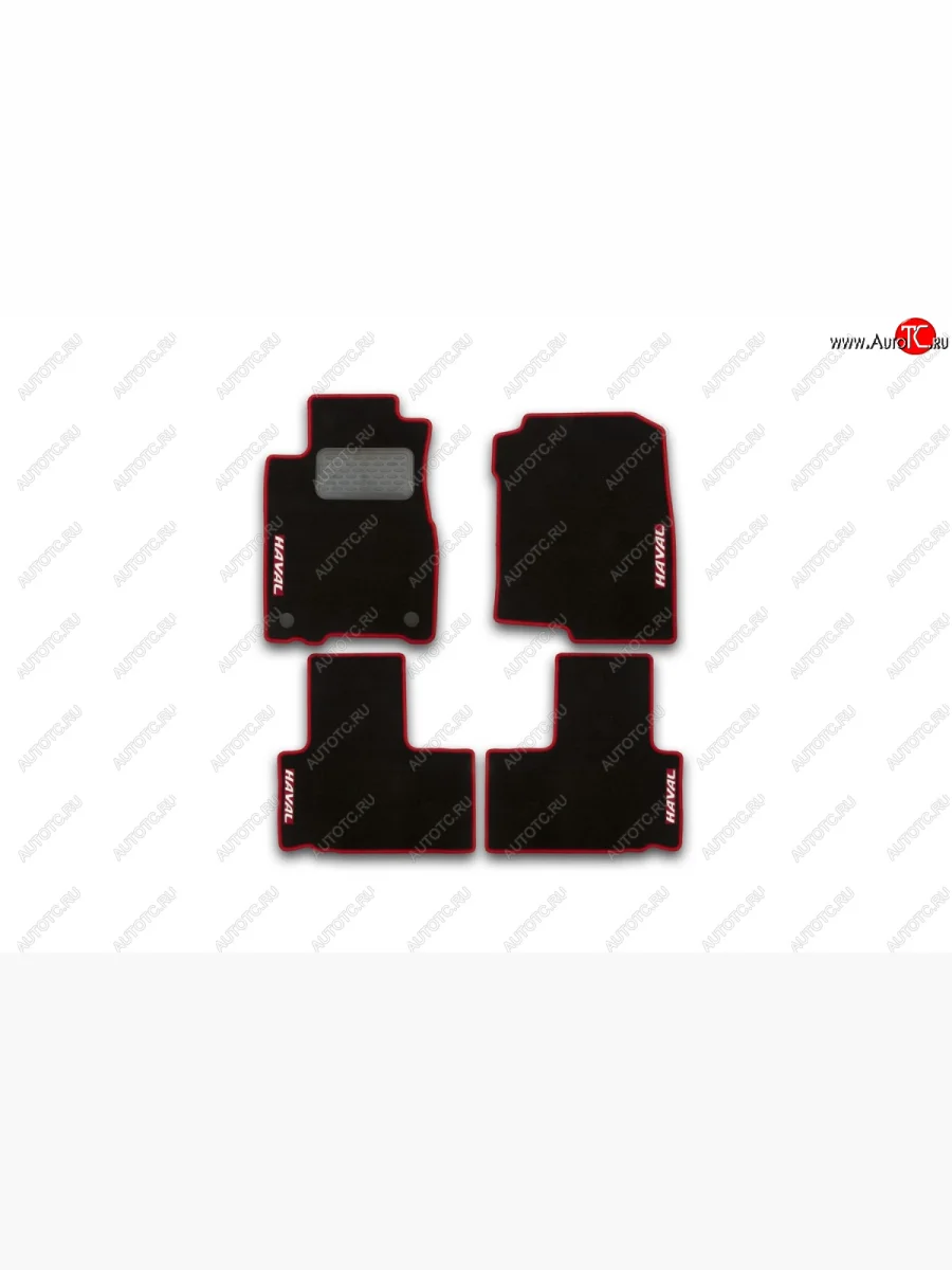 Комплект ковриков салона Element (текстиль) с логотипом HAVAL Great Wall Hover H6 (2012-2016)  с доставкой в г. Керчь