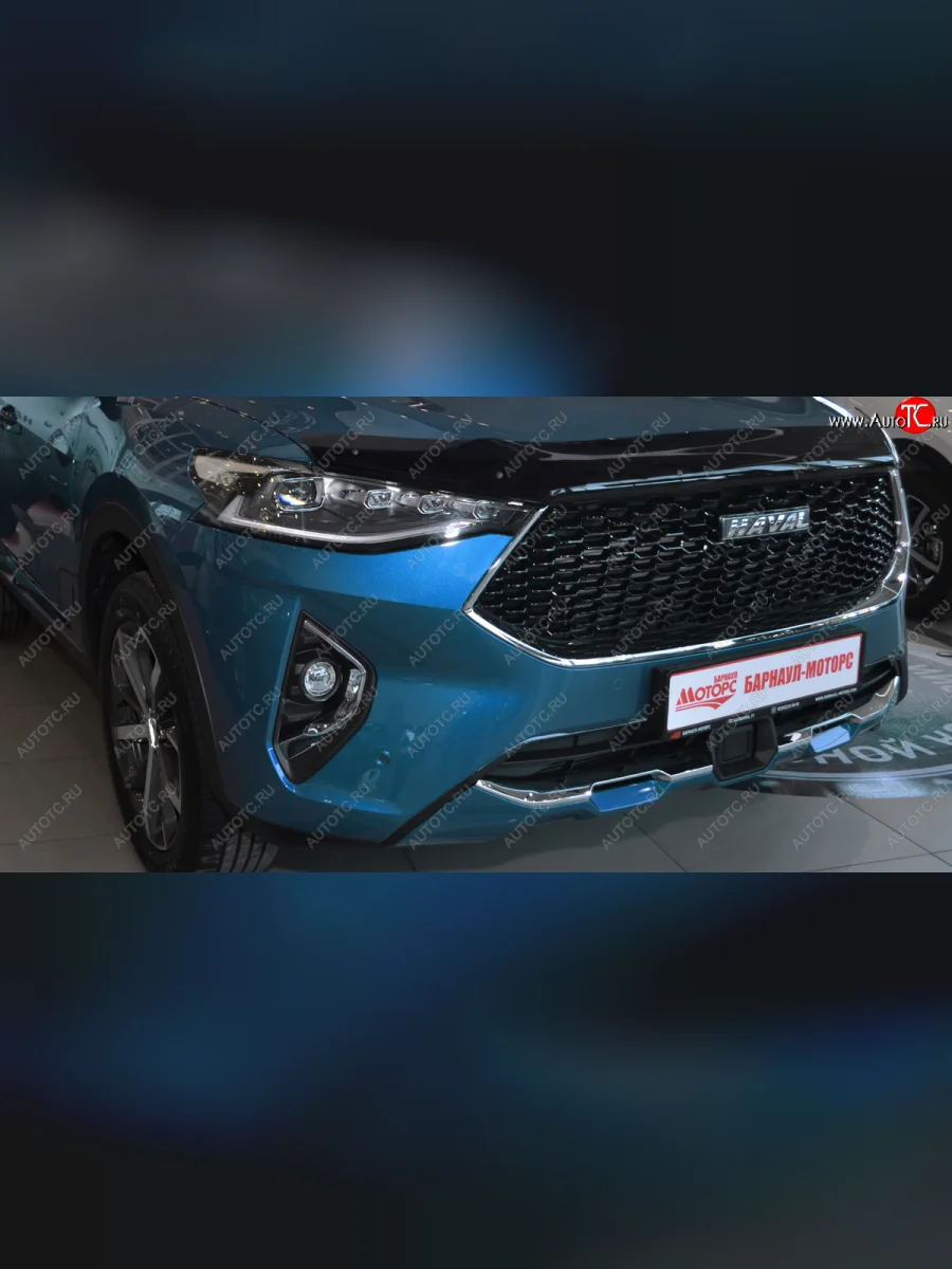 Дефлектор капота SIM Haval F7x дорестайлинг (2019-2022)  в Керчи Республика Крым