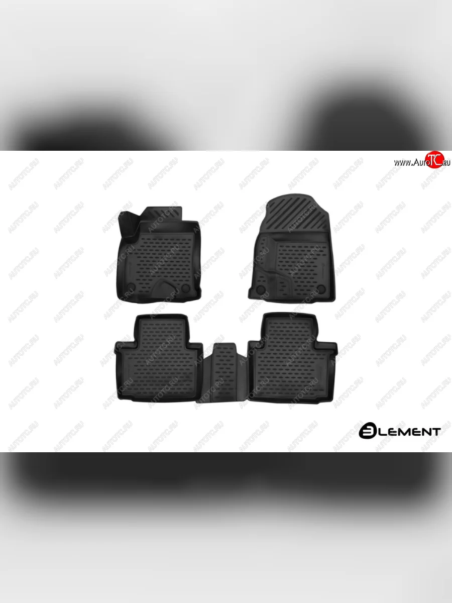 Комплект 3D ковриков салона Element (полиуретан) Haval H2 (2014-2021)  с доставкой в г. Керчь