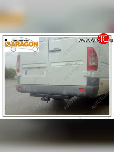 Фаркоп Aragon. (шар A) Mercedes-Benz Sprinter W905 рестайлинг (2000-2006)
