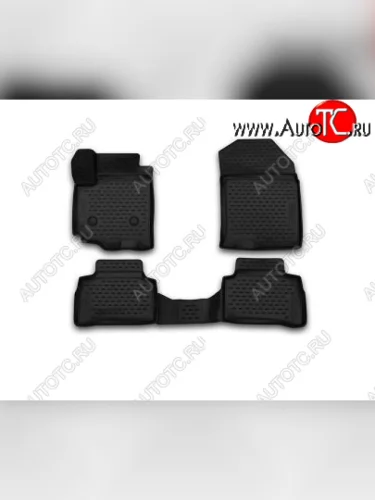 Комплект 3D ковриков салона Element (полиуретан) Haima 7 S3 (2013-2016)