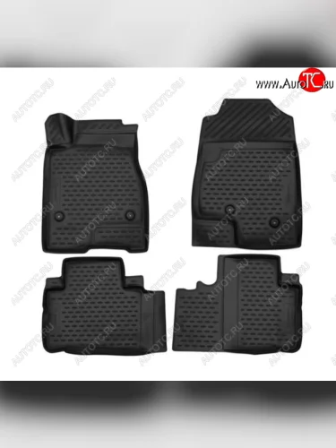 Комплект 3D ковриков салона Format (повышенная износостойкость). Haval H6 (2013-2020)