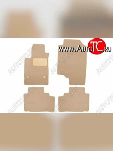 Текстильные коврики салона Klever Premium (Бежевый) Haval H6 дорестайлинг (2016-2019)